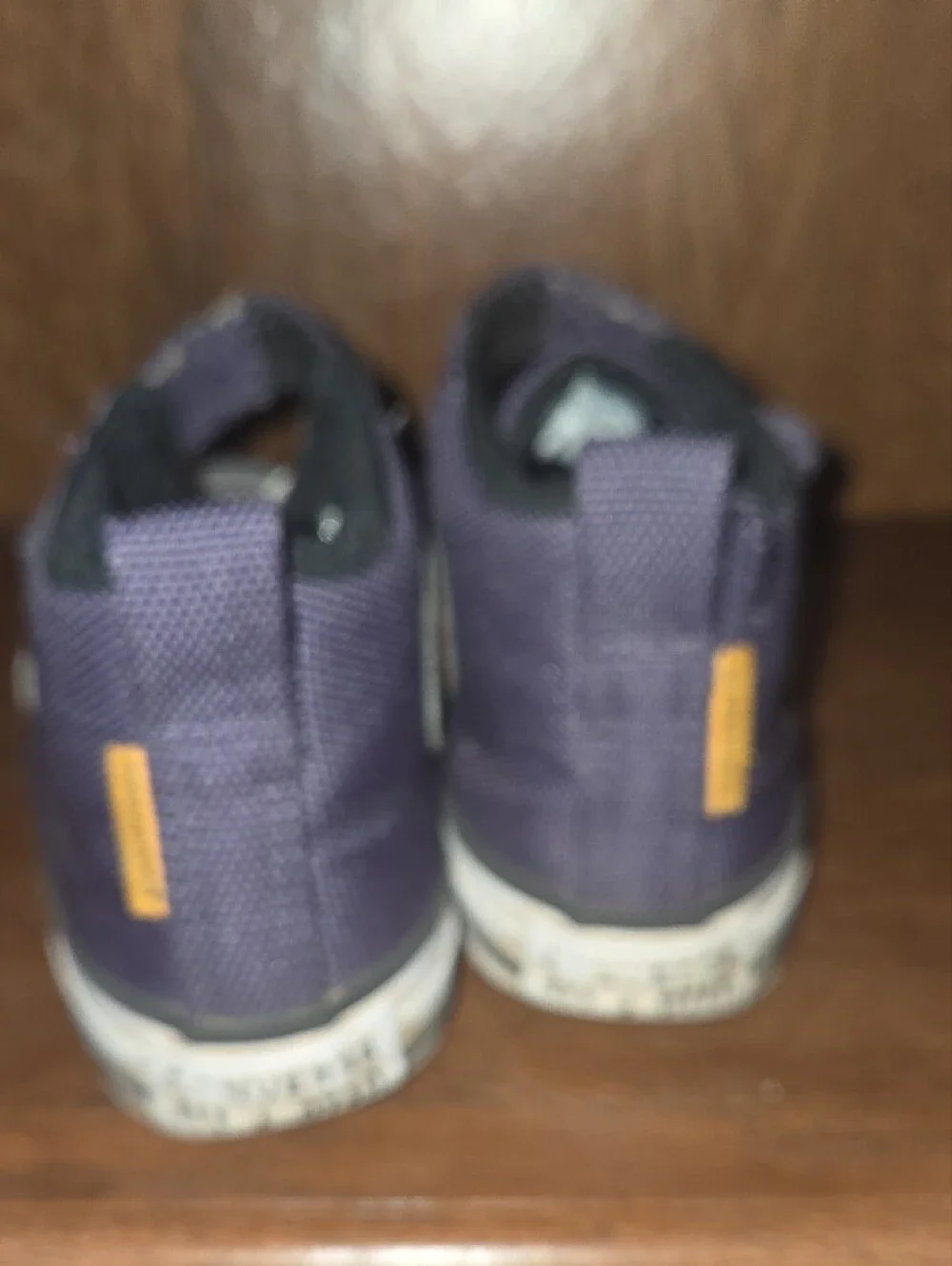Converse Kids' Purple High-Top Sneakers with White Accents